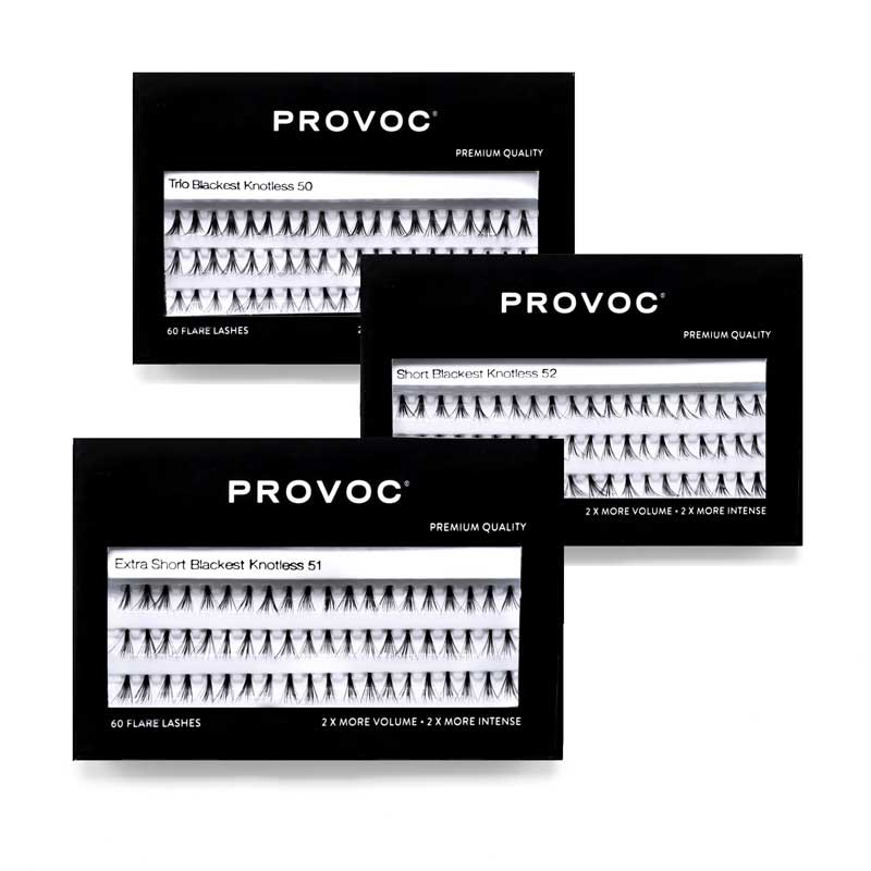 PROVOC Artificial Lashes FLARE