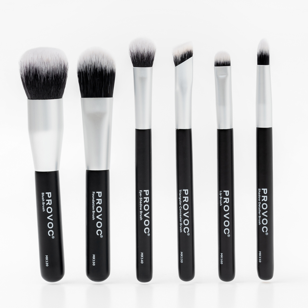 PROVOC Brush Mini Makeup Set 6pcs