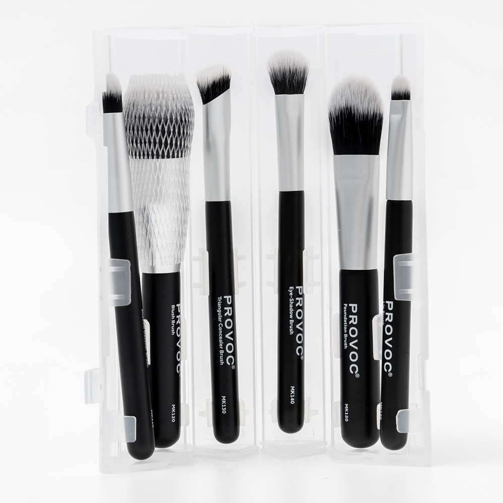 PROVOC Brush Mini Makeup Set 6pcs