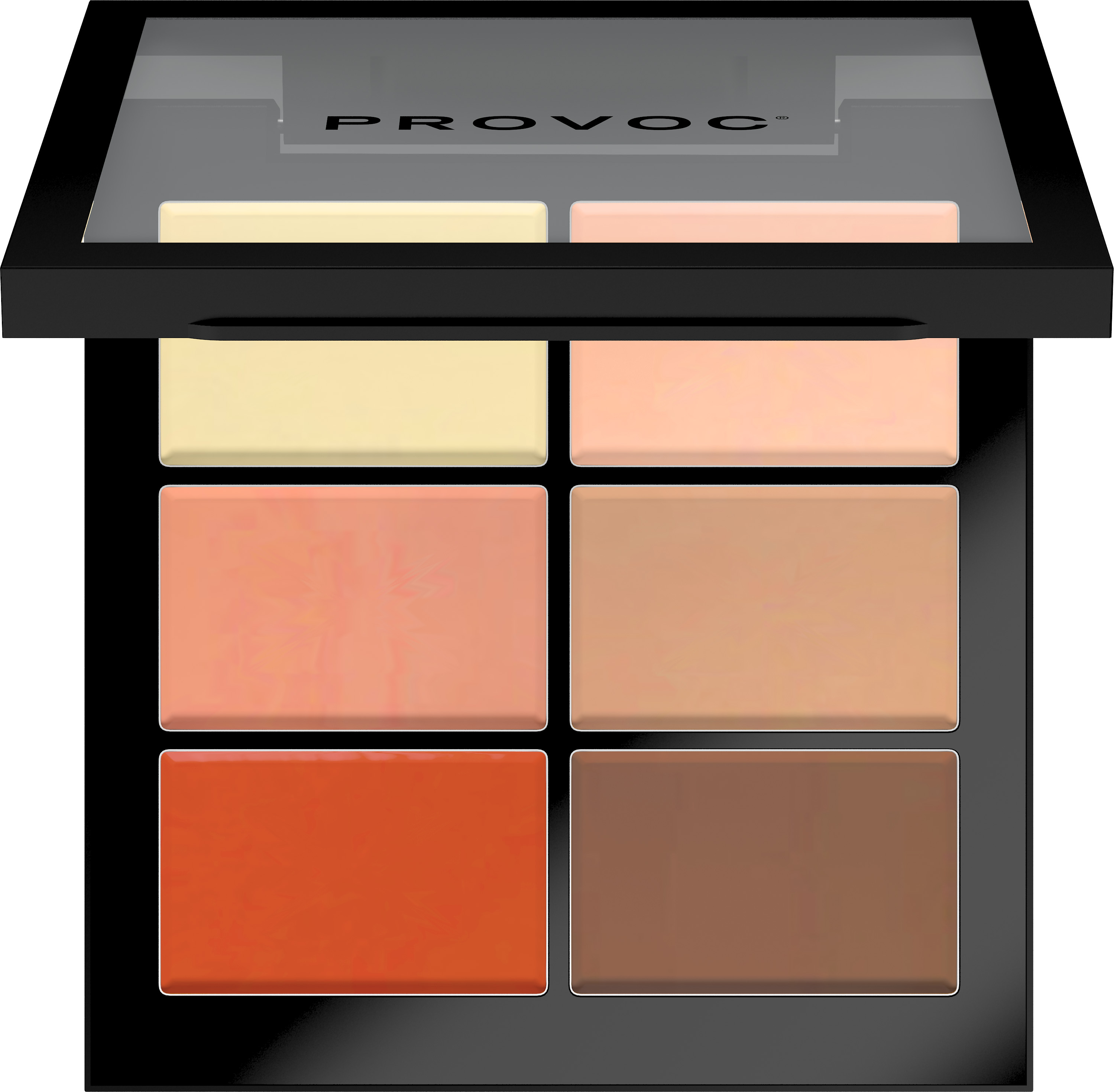PROVOC CCC Contour Correct Conceal Palette (PROVOC CCC Contour Correct Conceal CCC1 Palette)