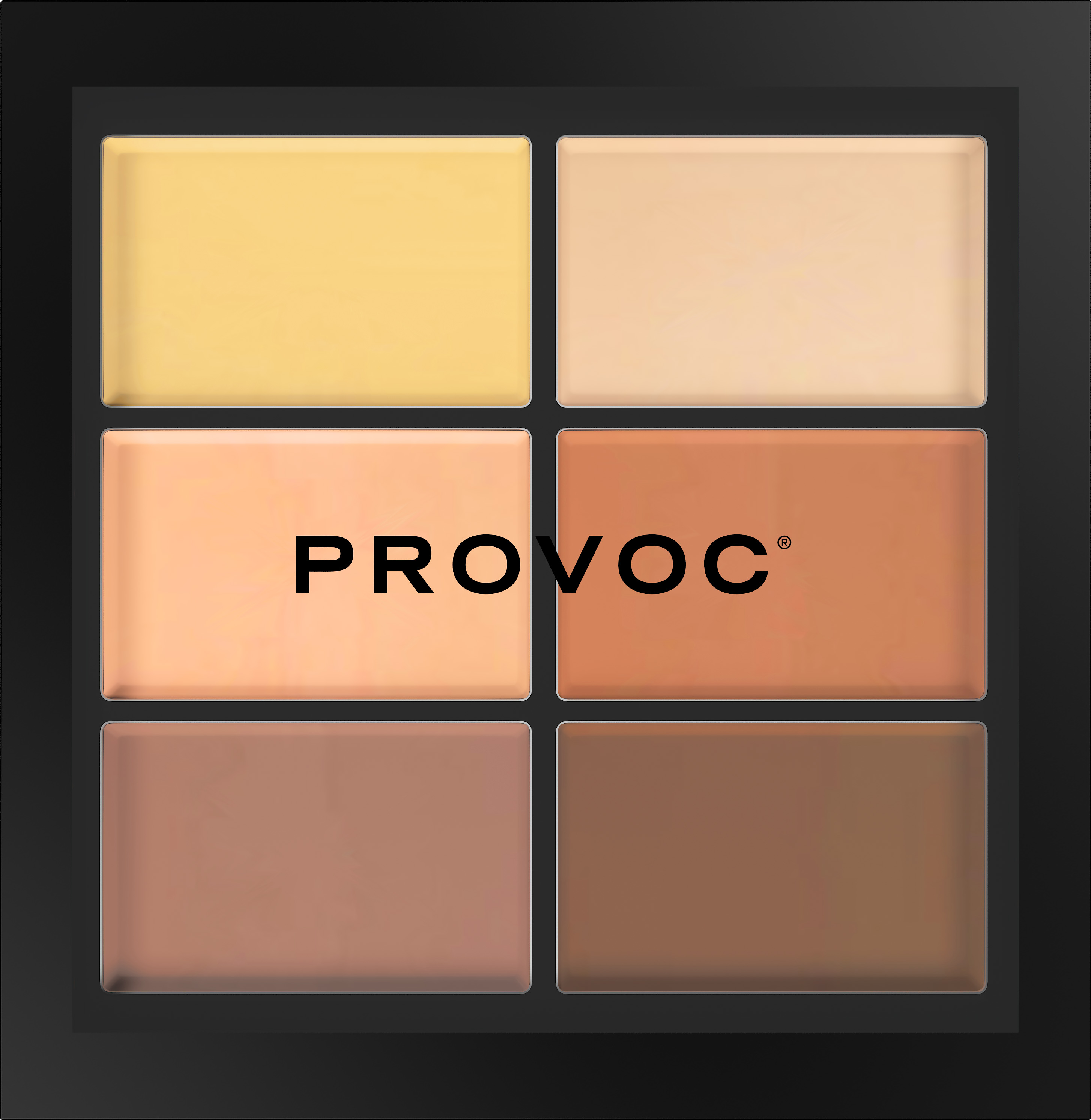 PROVOC CCC Contour Correct Conceal Palette (PROVOC CCC Contour Correct Conceal CCC2 Palette [42384002])
