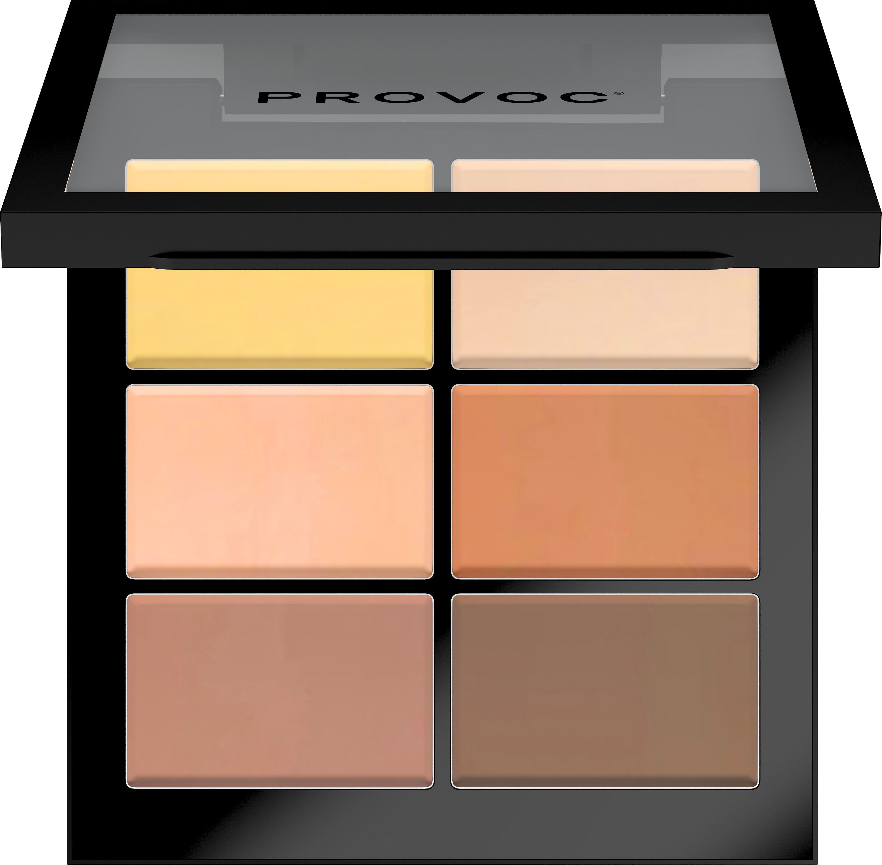 PROVOC CCC Contour Correct Conceal Palette