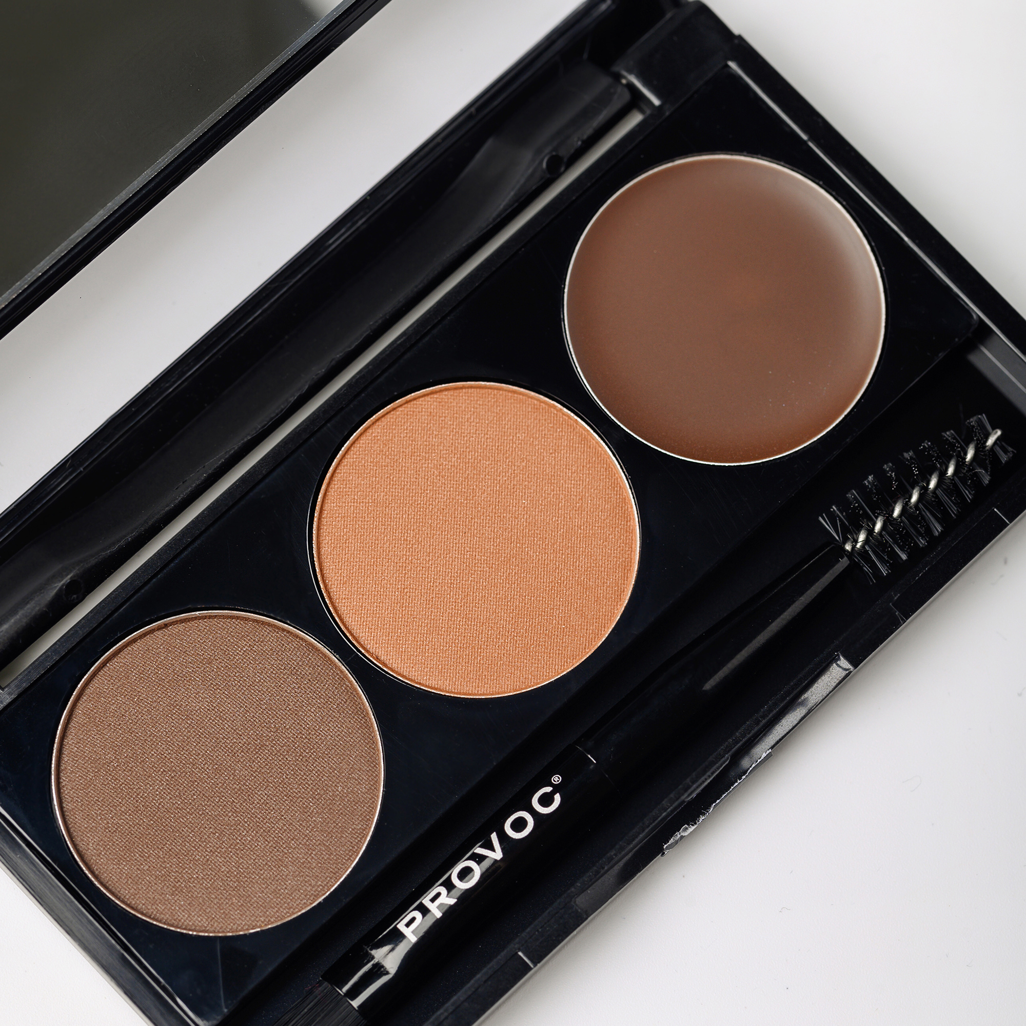 PROVOC EYEBROWNS Brow Palette (PROVOC EYEBROWNS Brow Palette 02 Warm Brown [43924002])