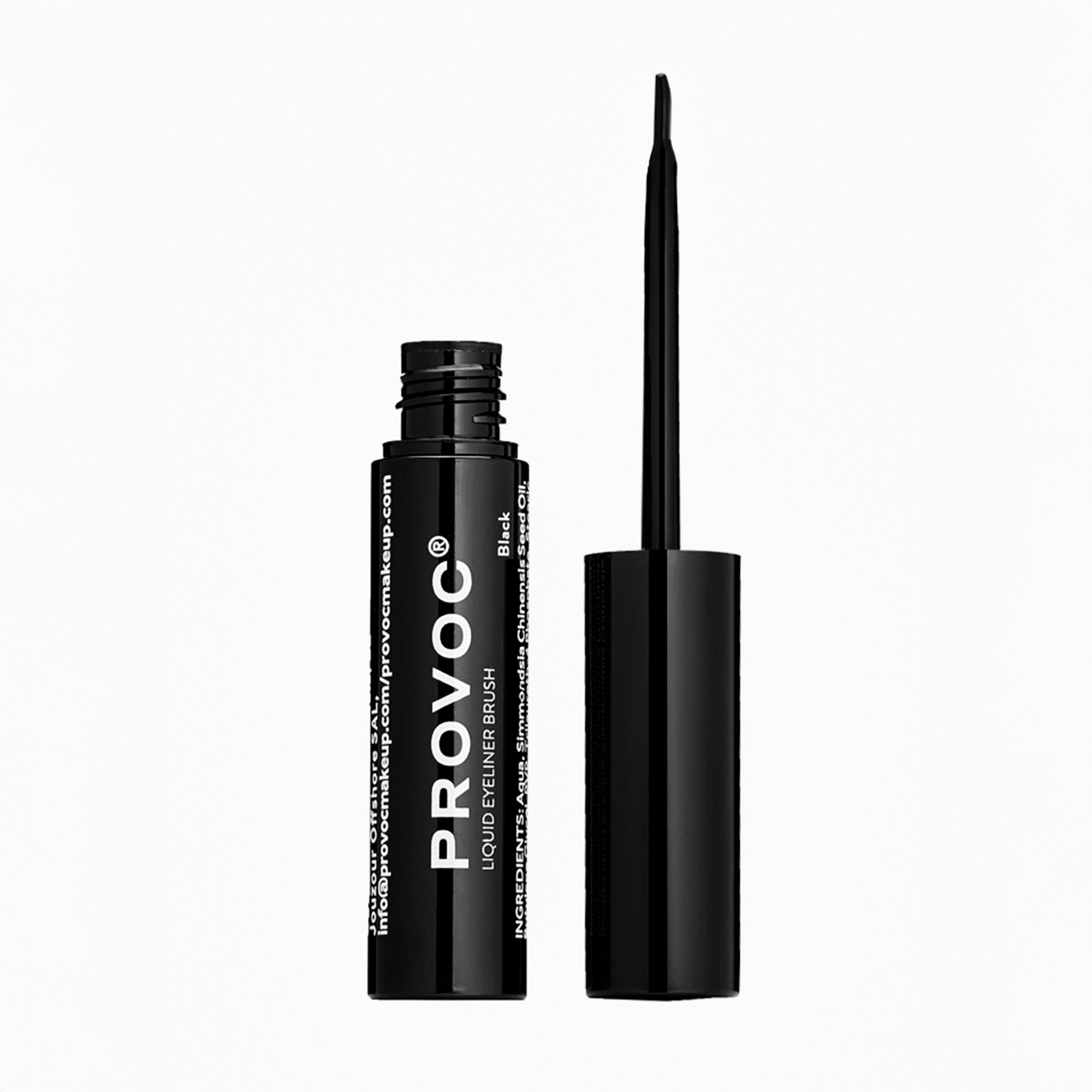 PROVOC LIQUID EYELINER Brush Black