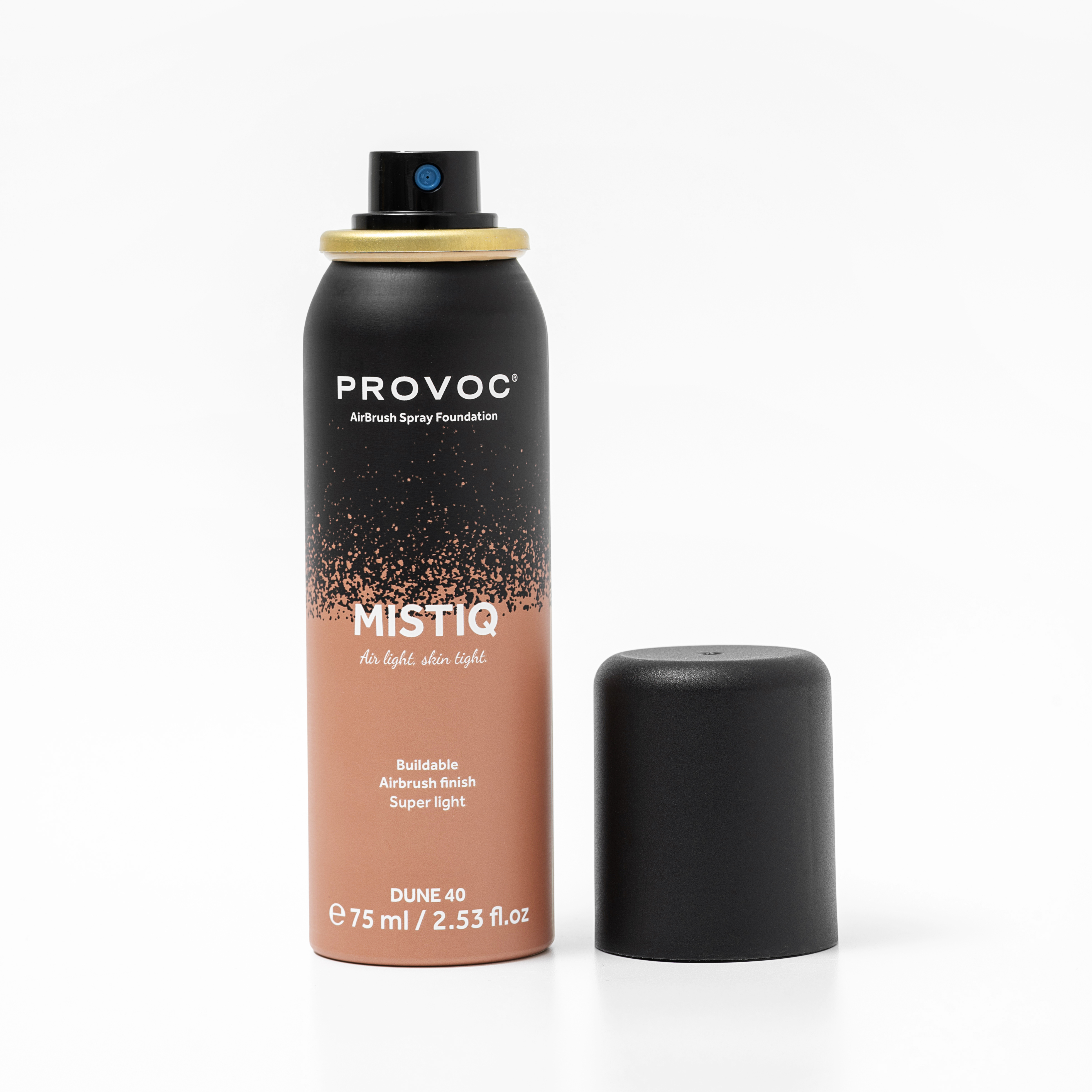 PROVOC MISTIQ Spray Foundation 75ML (PROVOC MISTIQ Spray Foundation 40 Dune 75ML [46203004])