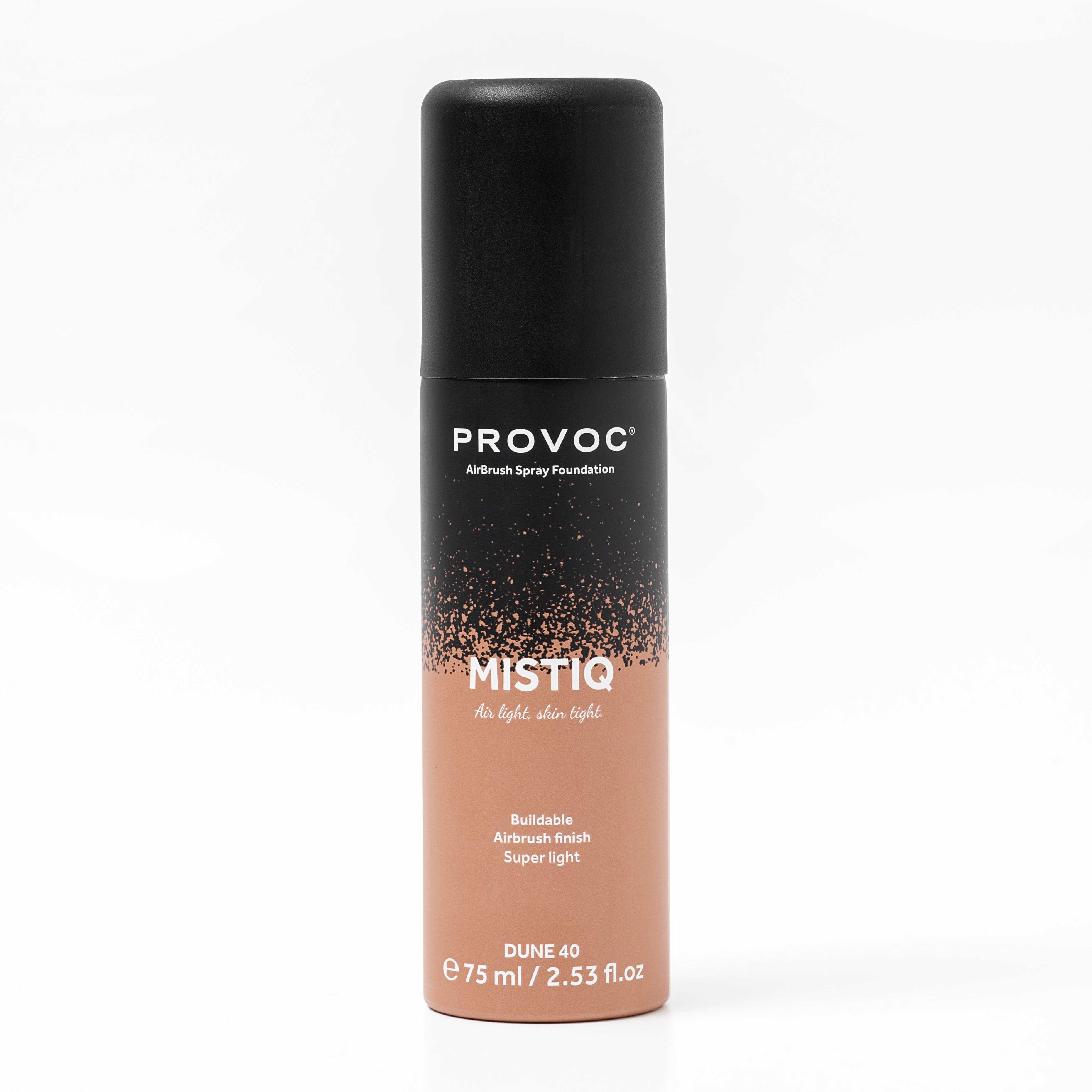 PROVOC MISTIQ Spray Foundation 75ML (PROVOC MISTIQ Spray Foundation 40 Dune 75ML [46203004])