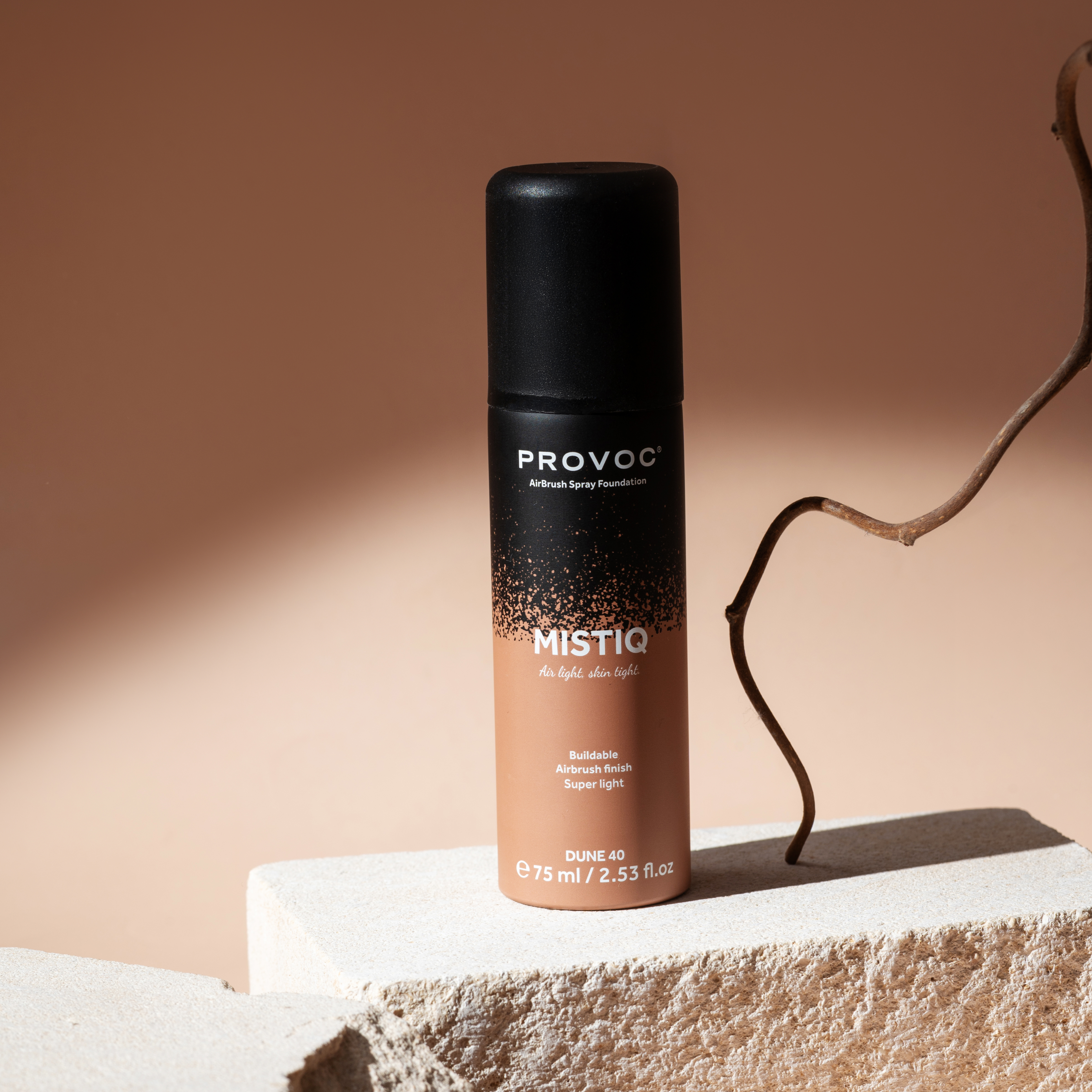 PROVOC MISTIQ Spray Foundation 75ML (PROVOC MISTIQ Spray Foundation 40 Dune 75ML [46203004])