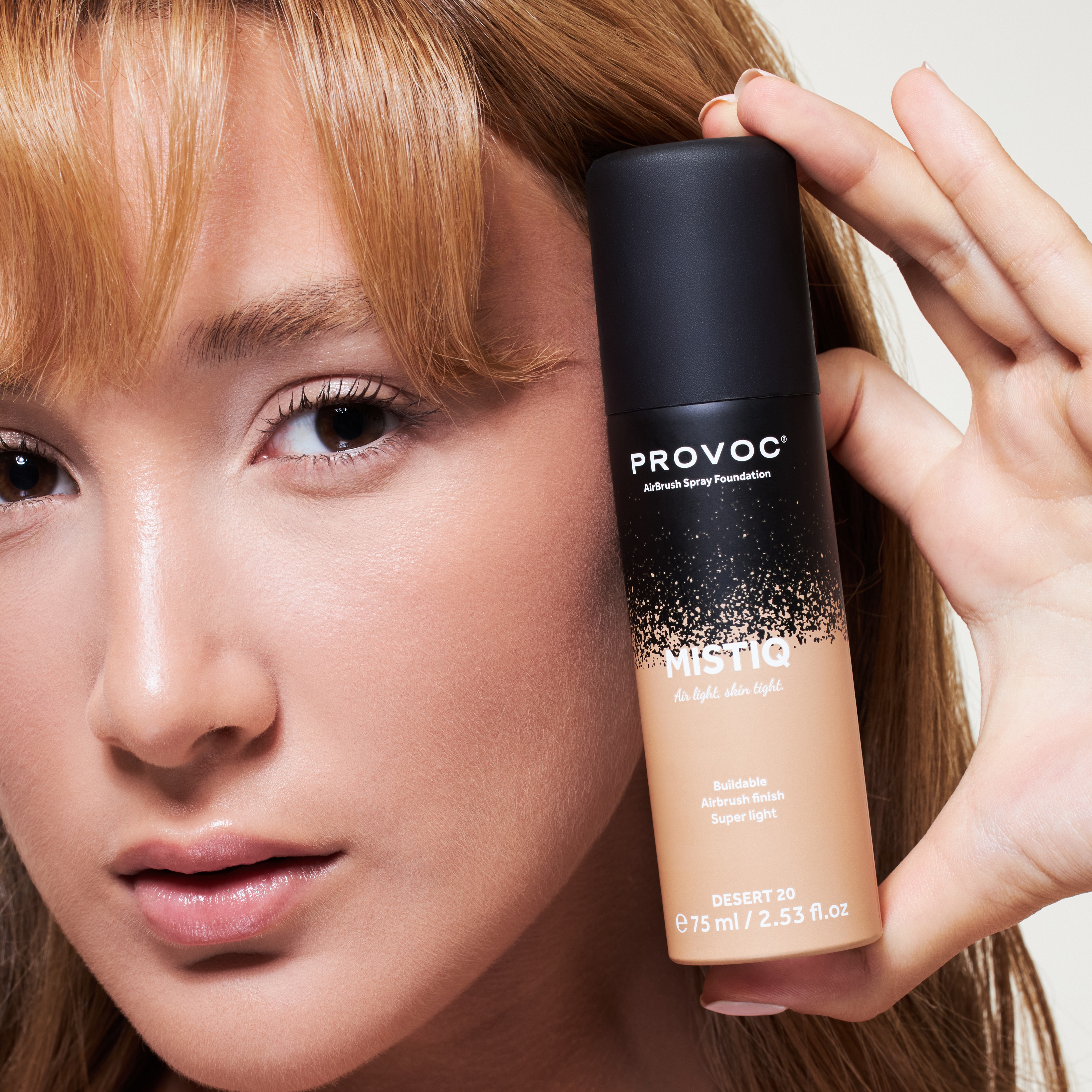 PROVOC MISTIQ Spray Foundation 75ML