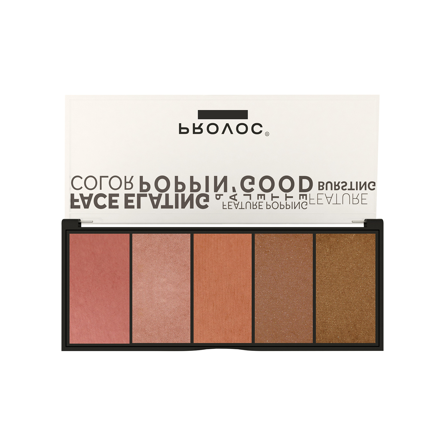 PROVOC POPPIN' GOOD Blush Palette 5 Colors