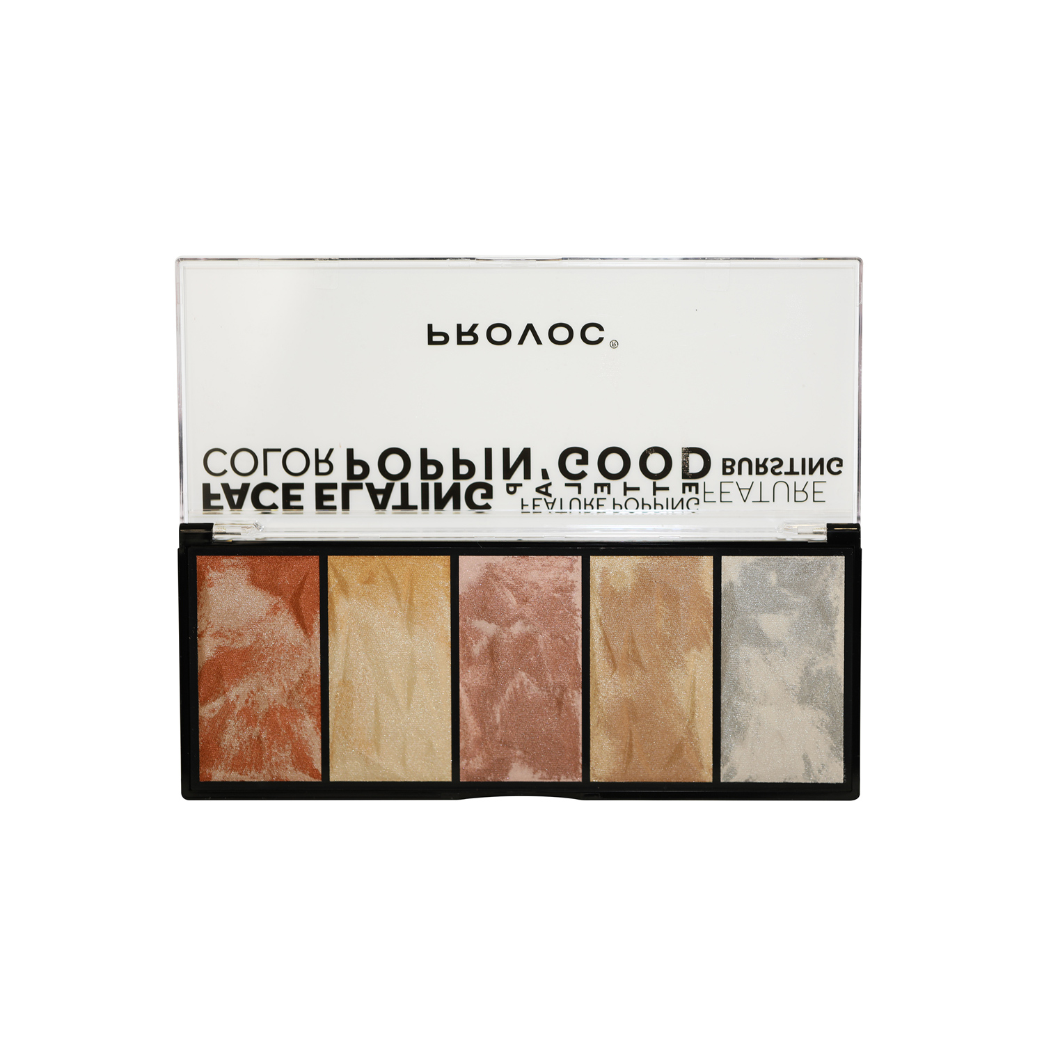 PROVOC POPPIN' GOOD Highlighter Palette 2x5 Colors