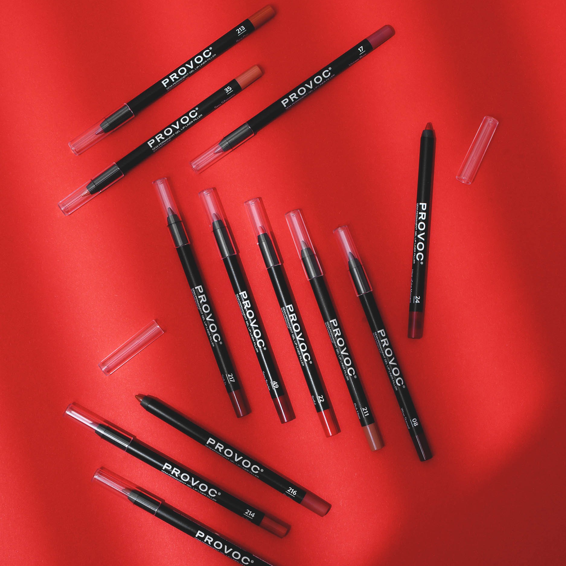 PROVOC SEMI-PERMANENT Gel Lip Liner Filler WP